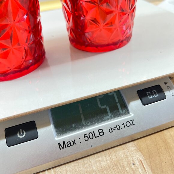 Starbucks Poinsettia Red Prism Tumbler Set With Lids Straws 16 Oz & 24 Oz - Picture 15 of 16